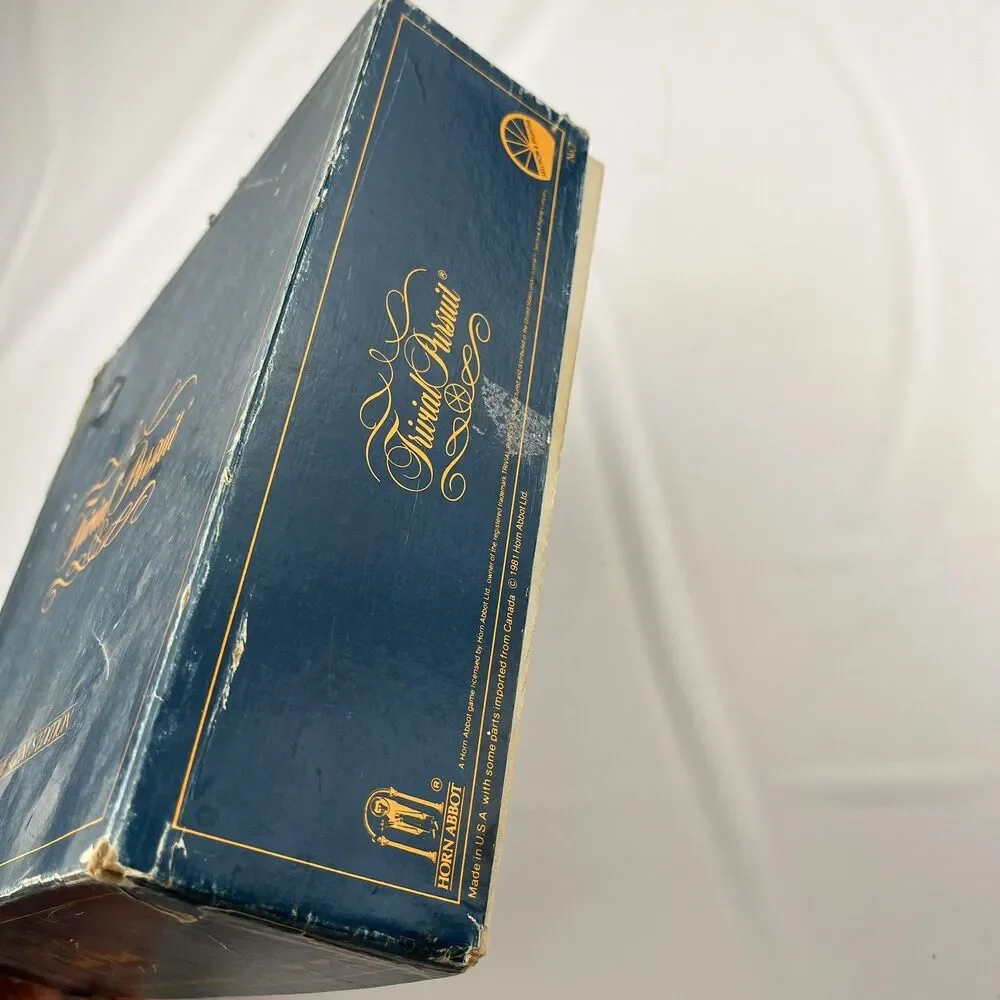 Vintage 1981 Trivial Pursuit Master Game Genus Edition Set